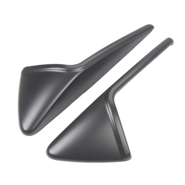 2 uds cubierta de protección de cámara lateral para Tesla modelo 3 modelo Y 2021 piezas de accesorios exteriores de vehículo ABS decorativo - Negro mate Sunnimix Protección lateral de la cámara