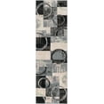 thumbnail image 2 of Well Woven Barclay Shai Modern Geometric Grey Green 2'3" x 7'3" Runner Rug, 2 of 6