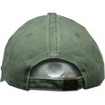 thumbnail image 2 of U.S. Air Force Insigna Hat - USAF Washed OD Green Baseball Cap Official Licensed, 2 of 2