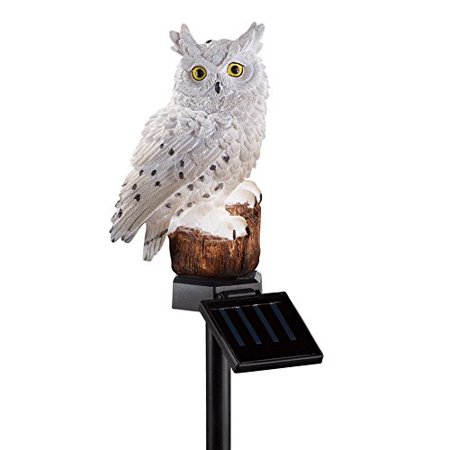Owl Solar Garden Light - Solar Owl Garden Stake
