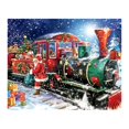 thumbnail image 2 of Kit de Pintura de Diamante 5D DIY Por Número, Hermosa Imagen de Navidad para Adultos Principiantes Baoblaze Pintura de Diamante Navidad, 2 of 5