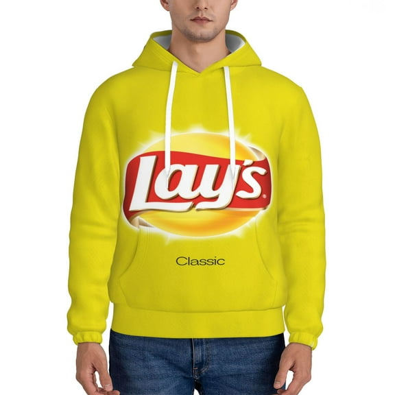Lay's Hoodies Fashion Graphic Sweatshirts with Pockets for Women Men S