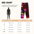 thumbnail image 4 of Lsque Geometry Dash Print Women's Pajama Pants, Lounge Pant - Comfortable Home Wear,Elastic Waistband, Stylish Design-Medium, 4 of 9