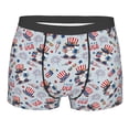 thumbnail image 4 of Goofa I Love USA Printed Men's Boxer Briefs Underwear, Moisture-Wicking Underwear, Trunk,Soft and Breathable Cotton Underwear-XX-Large, 4 of 9