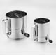 thumbnail image 5 of Tamiz de harina de acero inoxidable de 5 8 tazas con manivela giratoria para hornear tamizado rápido, 5 of 9