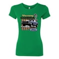 thumbnail image 2 of Wild Bobby, Mustang Cobra Performance Ford Cars and Trucks Women Slim Fit Junior Tee, Kelly, Small, 2 of 6
