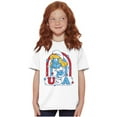 thumbnail image 5 of Smurfette Cartoon American Cutie USA Girls Kids T Shirt Tees Teen Brisco Brands XS, 5 of 6