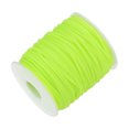 thumbnail image 3 of REGALWOVEN Hollow Pipe Rubber Cords Hollow Tube Silicone Tubing for DIY Jewelry Yellow Green, 3 of 6