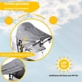 thumbnail image 4 of Cochecito De Bebé Toldo Protección Uv Protector Solar Cochecitos Sun Canopy Cochecitos Universales Sombrilla Vogacara BA000538-00, 4 of 5