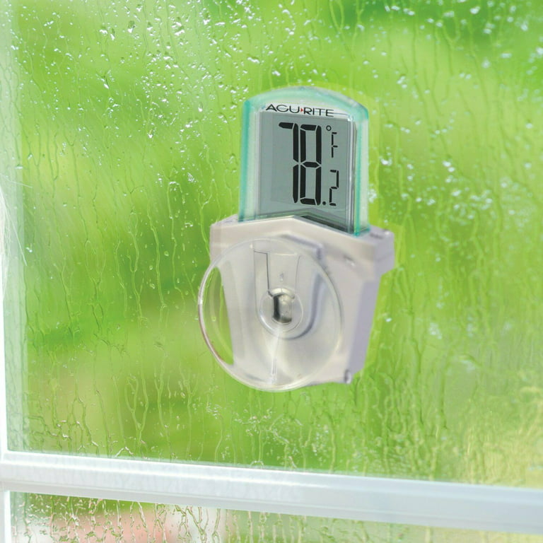 Digital Window Thermometer (2 Color Options)