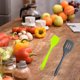 thumbnail image 5 of Juego de mini utensilios de cocina de 2 piezas: utensilios de cocina de silicona con pala para ensalada y pala para drenaje, 5 of 5