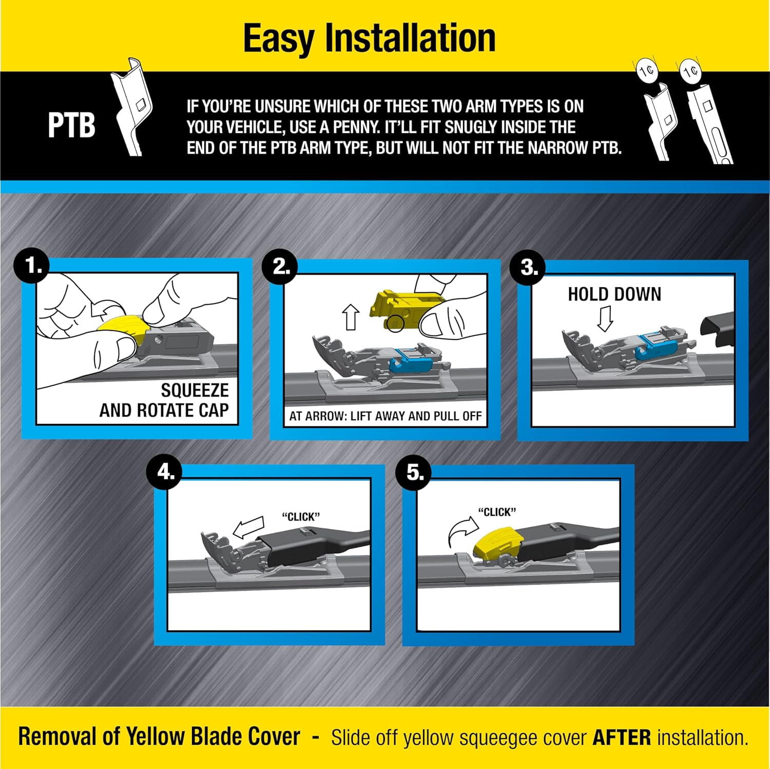 Rain-X Truck & SUV 21" Premium Replacement Windshield Wiper Blade - 770221
