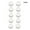 20mm-White, variant on 10 Pieces Silicone Cable Cord Grommets Flexible Furnitures Hole Cover Wire for Table TV Console Desk