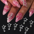 thumbnail image 4 of 1 bolsa de estrella de pentagrama para decoración de uñas, encanto de Arte de uñas, corazón brillante, planeta Saturno, 3D diamantes de imitación, accesorios de manicura con purpurina, 4 of 4