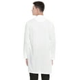 thumbnail image 4 of In-Sattva Men's Indian Mandarin Collar All Over High Embroidered Kurta Tunic; White Diamond AO ; LG, 4 of 6