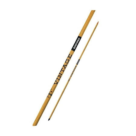 Black Eagle Vintage Traditional Hunting Dozen Arrow Shafts-500 Spine