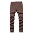 thumbnail image 3 of Keevoom Boys Slim Stretch Fit Fashion Jeans Denim Pants, 3 of 5