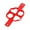 Red D, variant on YFTDEF Multi-functional Omelette Maker, Silicone Cooking Mold, 4 Hole Pancake Shaper, Perfect for Breakfast, Easy to Clean, Ideal for Family Meals and Outdoor Picnics