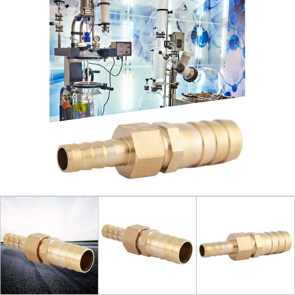 Brass Barb, Brass , Pipe Fittings 8mm-14/16/19/25mm Brass Fitting Hose Barb Tail Reducer Reducing Plug, Cylindrical Connectors