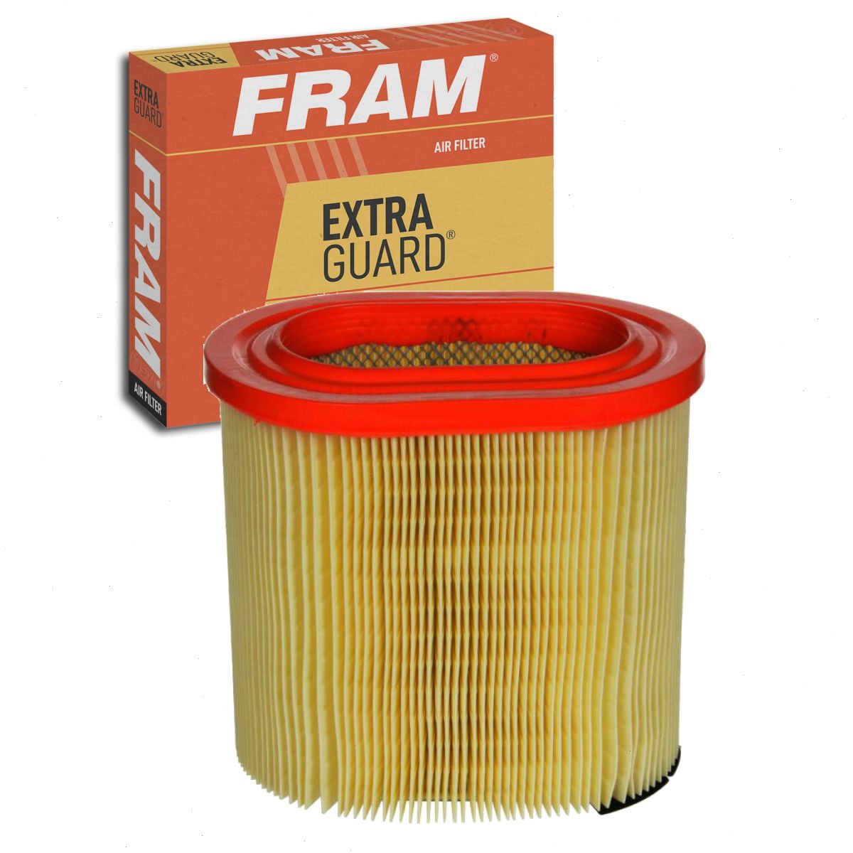 FRAM CA3637 Extra Guard Air Filter - Round Plastisol Filter For Select Ford Vehicles (1985-1988 Ranger), Engine Protection, Improves Performance