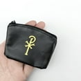 thumbnail image 2 of Black Zippered Rosary Pouches, Religious Gifts, Pack of 3, 3-7/16 Inch x 2-1/2 Inch, 2 of 5
