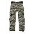 thumbnail image 3 of TRGPSG Men's Casual Tear-rsesistant Work Cargo Pant Camo Outdoor Hiking Pants with Pockets(No Belt),Cp Camo 36x32, 3 of 6