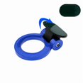 thumbnail image 4 of Track Sport Racing Style Tow Hook Ring Set Decor For Bumper Universal Fit Blue, 4 of 4