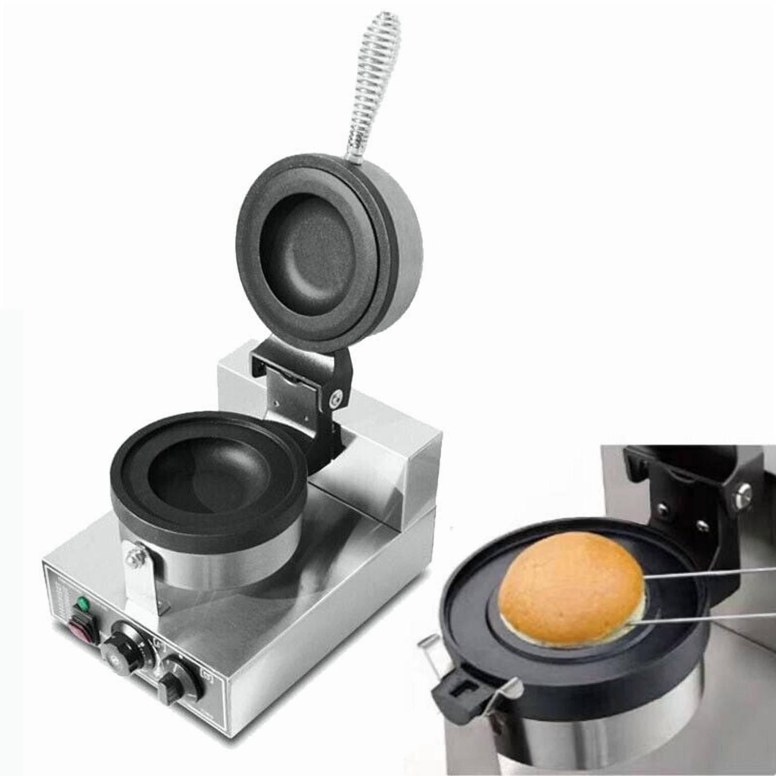 CJC Electric Krapfen Warmer Burger Waffle Maker Machine Ice Cream Brioche Maker Panini Press Machine