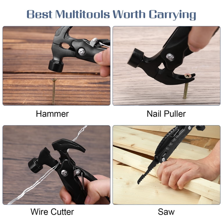 Qweryboo 14-in-1 Multi-Tool Hammer, Black photo 6