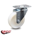 thumbnail image 2 of 4 Inch Nylon Wheel Swivel Top Plate Caster Service Caster Brand, 2 of 2