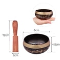 thumbnail image 4 of Singing bowl,Meditation Sound Chakra Set With Metal With Metal Sound Tibetan Set With Sound Chakra Relaxation Metal Sound Soft Cushion Buzhi Mewmewcat Bosnyyds Soft Color Wooden Siuke, 4 of 7