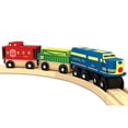 thumbnail image 5 of MasterPieces Wood Train Sets - Lionel Santa Fe Cargo 3 Piece Train Set, 5 of 6