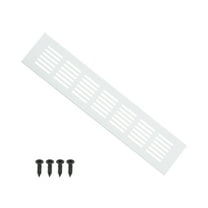 Uxcell 12 x 2.4 Inch Door Air Vent Cover, 1 Pcs Heavy Duty Grille Ventilation