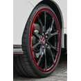 thumbnail image 2 of AlloyGator Protecteur de Roues K4RDEXC Profil Exclusif; pour Roues de 12 à 24 Pouces de Diamètre; Rouge; Fixation Adhésive et à Clip, 2 of 6