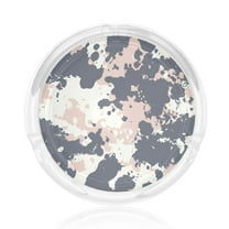 Round Glass Smoking Ashtrays Holder For Cigarettes Cigar Ash Tray Home Office Indoor And Outdoor Desktop Tabletop Decoration 3.3x1.4 Seamless Stained Camouflage Pattern