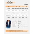 thumbnail image 4 of DOKOTOO Plus Size Cardigan for Women Summer Half Sleeve Cutout Cover Ups Open Front Cardigans Navy Blue 3X, 4 of 11