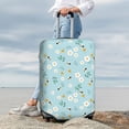 thumbnail image 4 of Wukai Bee Flower Elastic Luggage Cover: Personalized Protection for Your Suitcase - Fits 19~29-inch, Washable & Durable Travel Companion-Small, 4 of 8