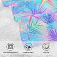 thumbnail image 5 of Yayeee 100% Cotton Hand Towels for Bathroom 16" x 28" Soft Absorbent Kitchen Towel, Neon Starfish Pattern, 5 of 7