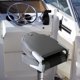thumbnail image 4 of Yeshouse Asiento de barco plegable con bisagras de aluminio, vinilo marino resistente, respaldo alto y acolchado de espuma de alta densidad, resistente a los rayos UV, 4 of 7
