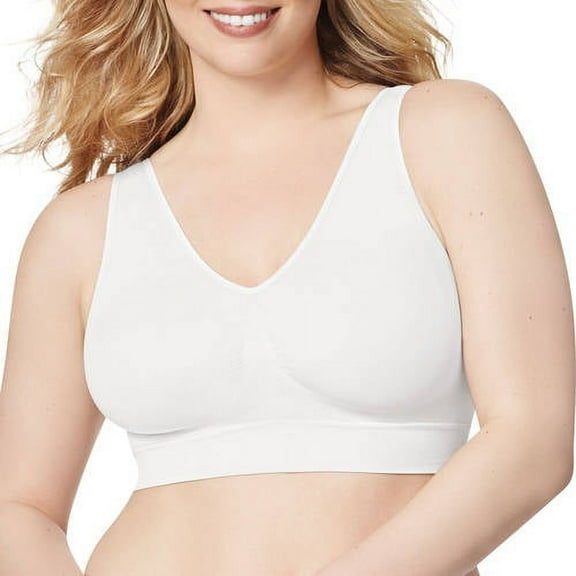 Women's Plus Size Pure Comfort Seamless Wirefree Bra, Style 1263