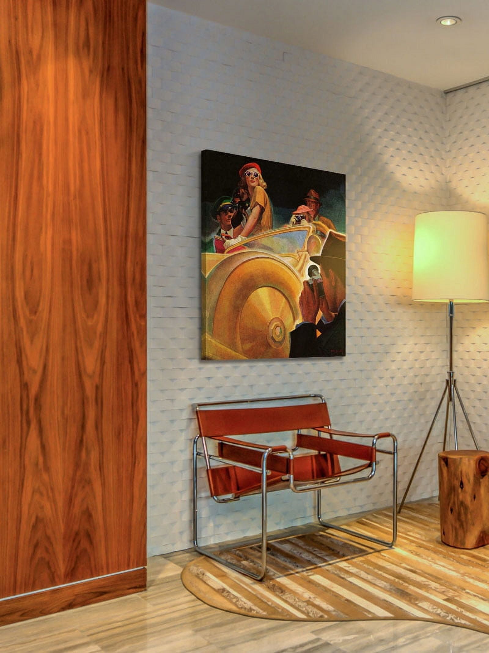 Marmont Hill "Photo Opportunity" by Michael Dolas Painting Print on Canvas