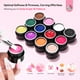thumbnail image 5 of Set de gel para uñas SAVILAND SSpro X 3D de 12 colores con bolígrafo para esculturas, 5 of 7