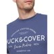 thumbnail image 4 of Duck and Cover - Camiseta Jansmoore para Hombre (Azul Medio), 4 of 4
