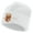 White, variant on Grand Canyon Landmark Logo Embroidered Big Size Reversible Micro Fleece Cap - Charcoal XL-3XL