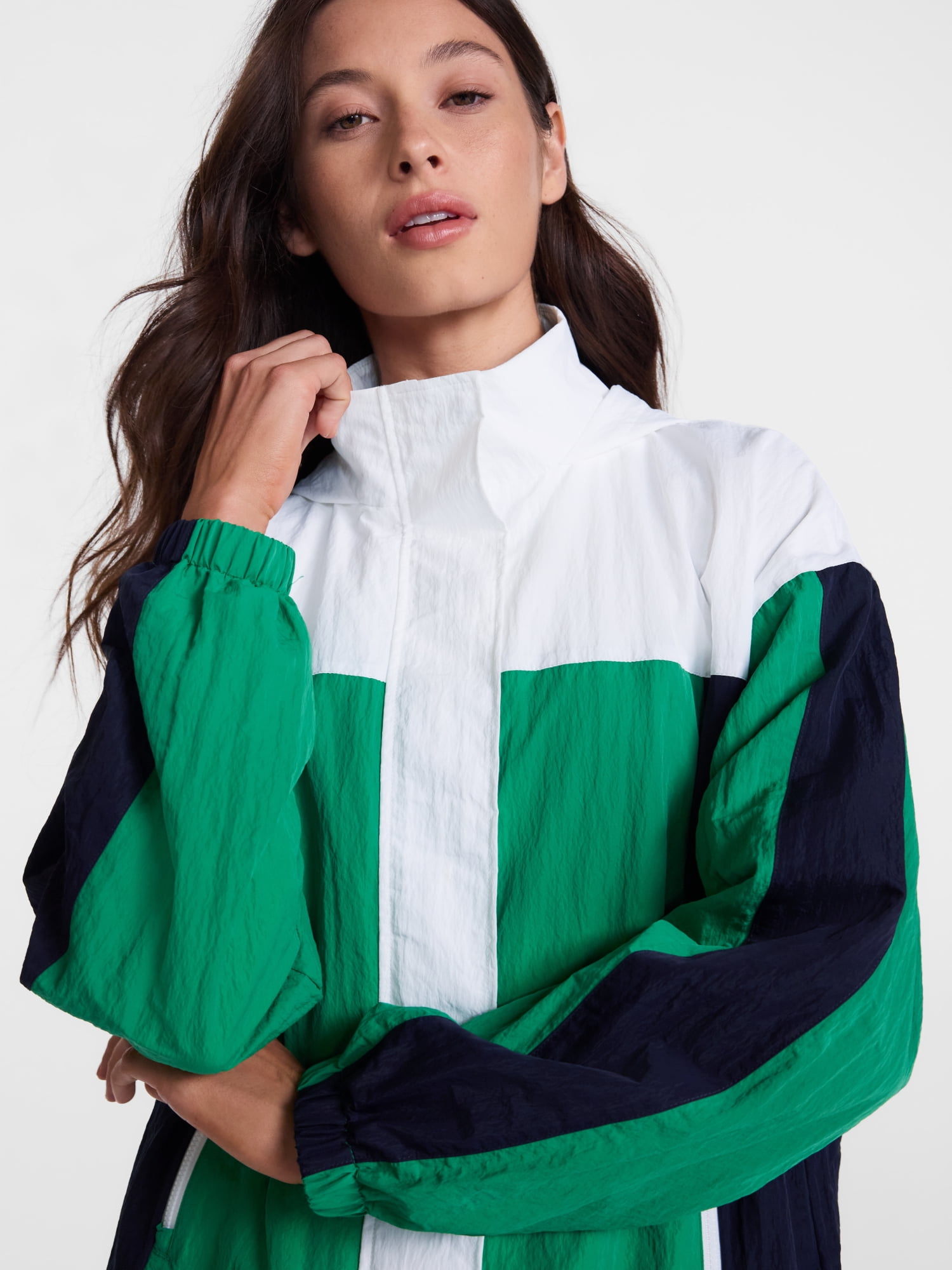 Avia Women's Colorblocked Full Zip Jacket, Sizes XS-XL
