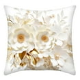 thumbnail image 2 of Decorative Pillow Cover | Printed Cushion Case for Sofa and Bed | 45x45cm Square Pillow Protector | Home Decor Accent Pillow | Floral Pattern Design | 1 Piece Set, 2 of 6