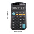 thumbnail image 7 of KCEHTA Basic Standard Calculators 8 Digits Cute Desktop Calculator Small Pocket Size Calculator Simple Basic Desk Calculators for Home Office School, 7 of 7