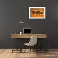 thumbnail image 3 of Dearing, Lisa 32x23 White Modern Wood Framed Museum Art Print Titled - Night Runners, 3 of 4