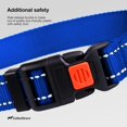 thumbnail image 4 of CollarDirect Reflective Dog Collar for a Small Medium Large Dog or Puppy with a Quick Release Buckle - Boy and Girl - Nylon Suitable for Swimming (10-13 Inch Blue), 4 of 5