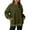 Army Green, variant on Jsaierl Oversized Sweatshirts for Women Loose Fit Side Split Stretch Crewneck Pullover Tops Casual Long Sleeve Fleece Sweatshirts with Side Pockets